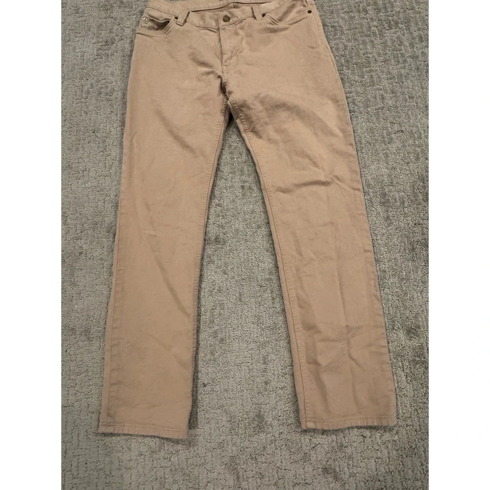 Banana Republic Pants Mens 34x32 2 Pair Traveler  Stretch Chino Casual (N1)